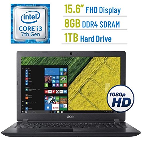 Book Cover Newest Acer Aspire 5 15.6-inch Full HD (1920x1080) Display Premium Laptop PC, 7th Gen Intel Dual Core i3-7100U 2.4GHz Processor, 8GB DDR4 SDRAM, 1TB HDD, Stereo Speakers, No DVD, Windows 10