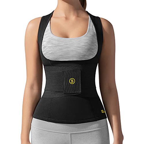HOT SHAPERS Cami Hot with Waist Trainer – Women’s Slimming Body Shaper –Weight Loss and Hourglass Figure