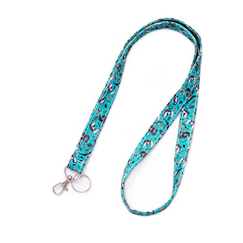 Otters Lanyard ID Holder Cotton Fabric Preschool Lanyard Teacher Gift Coworker Gift for Her Boss (Otters)