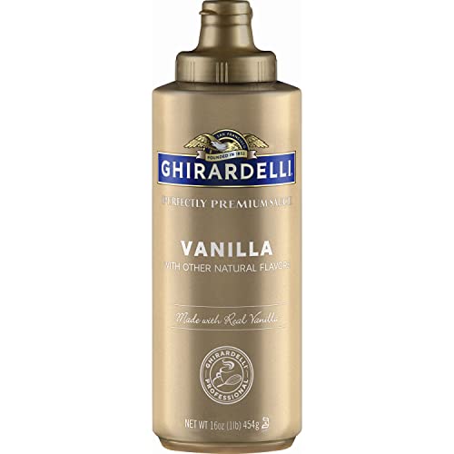 Ghirardelli Chocolate Premium Sauce Vanilla, 16.0 OZ
