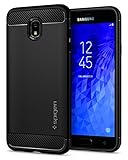 Spigen Rugged Armor Designed for Galaxy J7 Refine Case/Galaxy J7 2018 Case/Galaxy J7 Star Case - Black