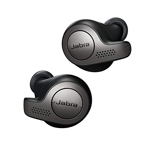 Book Cover Jabra Elite 65t Alexa Enabled True Wireless Earbuds with Charging Case - Titanium Black (Renewed)