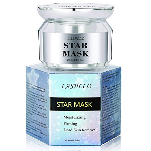 Peel Off Mask, Moisturizing Mask for Face, Star Mask Bling Glitter Deep Cleansing Pore Moisturizing Blackhead Remover Mask, 50ml