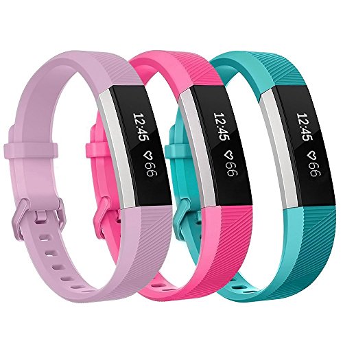 GOSETH Compatible with Fitbit Ace Band, Ace Accessories Bands Watch Buckle Design Replacement Strap Compatible with Fitbit Ace Fitness Tracker for Kids 8+ (A-3 Pack)