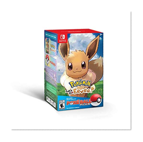 Book Cover Pokémon: Let’s Go, Eevee! + Poké Ball Plus Pack