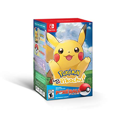 Book Cover Pokémon: Let’s Go, Pikachu! + Poké Ball Plus Pack