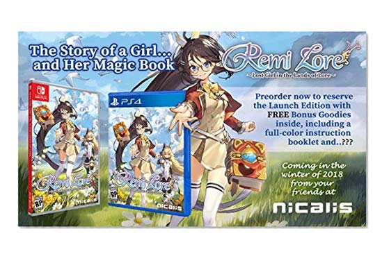 Book Cover RemiLore: Lost Girl in the Lands of Lore - Nintendo Switch