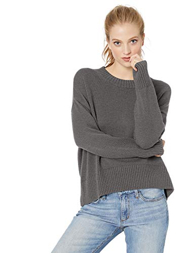 Amazon Brand - Daily Ritual Women's 100% Cotton Boxy Crewneck Sweater