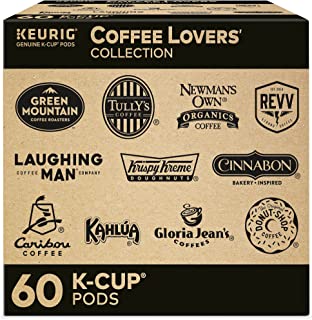Book Cover Keurig Coffee Lovers' Collection, Single Serve Coffee K-Cup Pod, Variety, 60