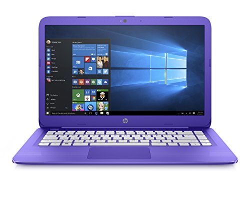 Book Cover HP Stream 14-inch Laptop, Intel Celeron N4000 Processor, 4 GB RAM, 32 GB eMMC, Windows 10 S with Office 365 Personal for One Year (14-cb120nr, Purple)