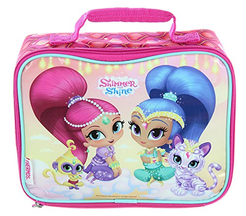 Book Cover Nickelodeon Shimmer and Shine Soft Insulated Kids Lunch box