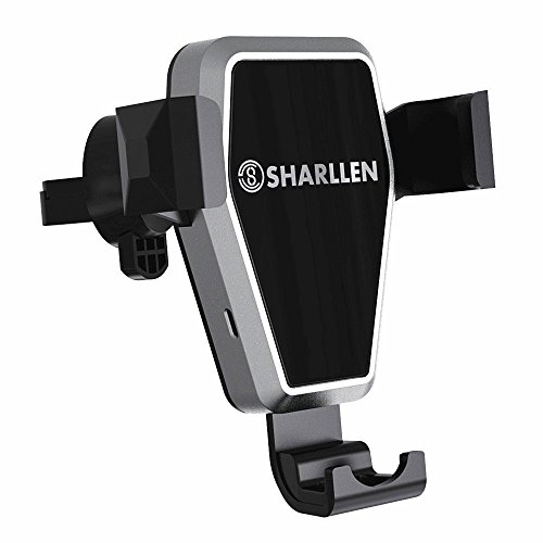 Wireless Car Charger,SHARLLEN Fast Charging Car Mount Air Vent 10W Compatible Samsung Galaxy S9/S9 Plus/S8/S8 P/Note 9/8 Wireless Quick Charge Phone Holder 7.5W Compatible iPhone Xs/Max/R/X/8 Plus/8...