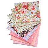 ShuanShuo New Series Cotton Fabric Quilting Patchwork Fabric Fat Quarter Bundles Fabric for Sewing DIY Crafts Handmade Bags 40X50cm 8 pcs/lot