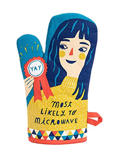 Blue Q Most Likely to Microwave Oven Mitt