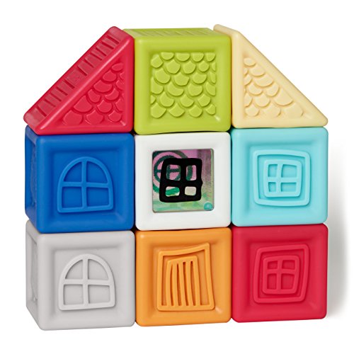 Skip Hop Vibrant Village Squeeze & Squeak Blocks (Discontinued by Manufacturer)