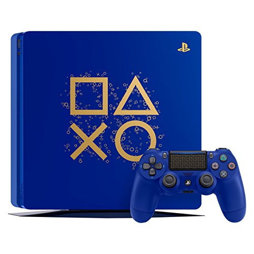 Book Cover PlayStation 4 Slim 1TB Limited Edition Console - Days of Play Bundle [Discontinued]
