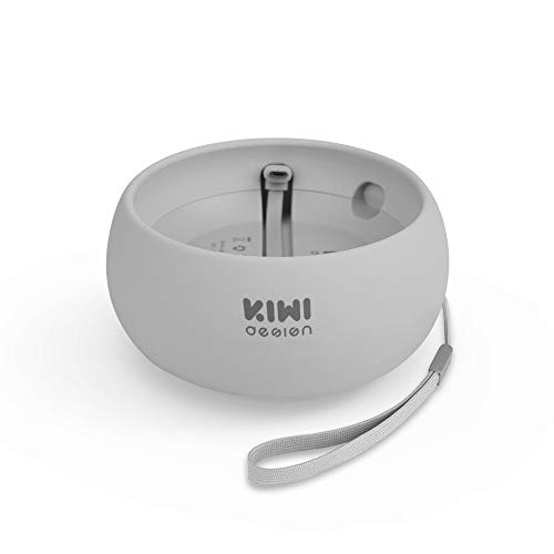 KIWI design Rechargeable Battery Base for Home Mini by Google (1st Gen), 7800mAh Portable Charger Accessories for Home Mini by Google (Light Stone Gray)
