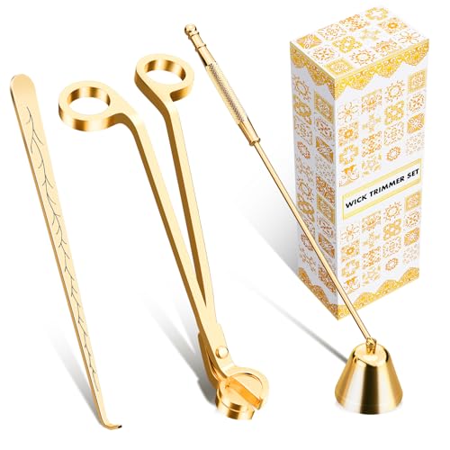 Calary Candle Wick Trimmer & Candle Accessory