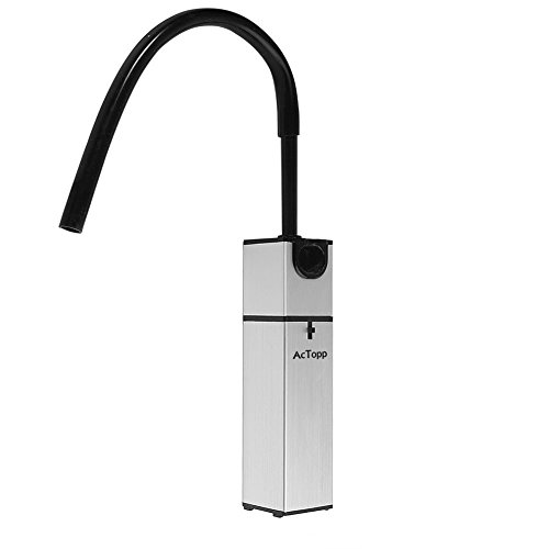 ACTOPP Smoking Gun Food Smoker Smoke Infuser to Enhance Taste Cocktail Whisky Beverage Cool Smoke Kitchen Outdoor BBQ (silver-New package)