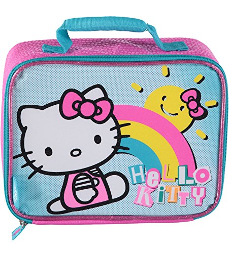 Book Cover Thermos Soft Lunch Kits (Hello Kitty Turquoise)
