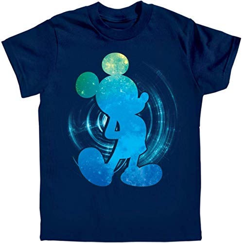 Disney Galactic Mickey Mouse Navy Blue Youth T-Shirt