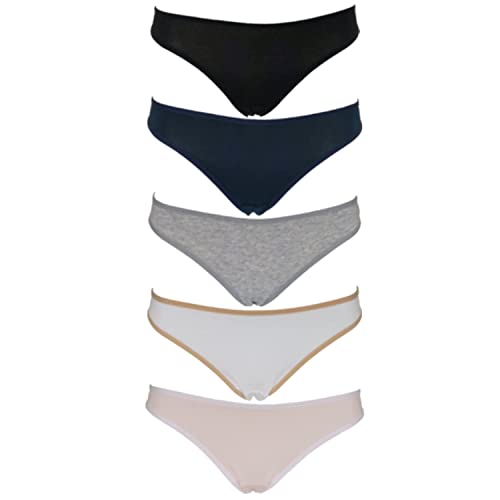 Emprella Cotton Thongs for Women-Ladies Underwear Panties- Women's Thong Pack Breathable