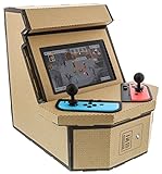 Nyko PixelQuest Arcade Kit - Constructible Arcade Kit with Customizable Pixel Art Sticker Kit and Arcade Stick Toppers for Nintendo Switch