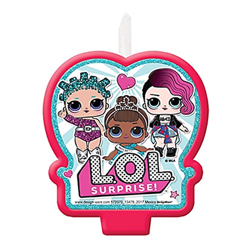 MGA LOL Suprise Doll Girl's Birthday Party Candle!