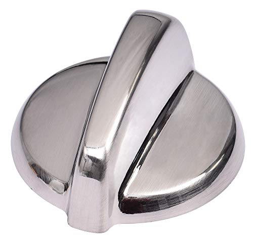 [Upgraded] Ultra Durable WB03T10325 Range Metal Knob Replacement Part by Blue Stars - Exact Fit for GE Ranges - Replaces AP5690210 PS3510510 2691864