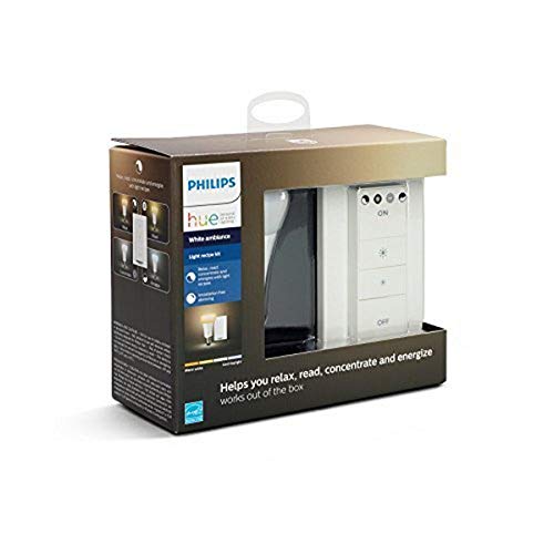 Book Cover Philips Hue Smart Dimmable LED Smart Light Recipe Kit, Installation Free, no Hub Required, (Works with Alexa Apple HomeKit and Google Assistant)