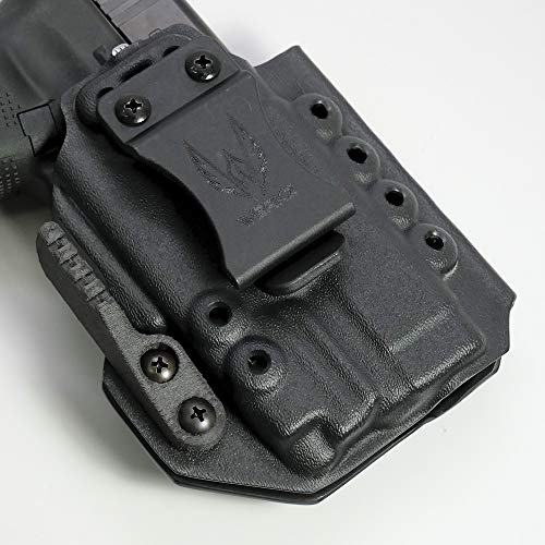 Book Cover M6 IWB/AIWB Holster Compatible with Glock 19/19x/23/32/45 Gen 3/4/5 with Streamlight TLR-7, A