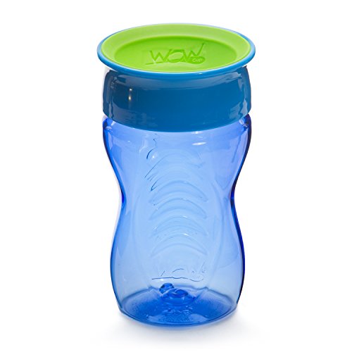 Book Cover Wow Cup for Kids 360 Sippy Cup, Blue, 10 oz / 296 ml