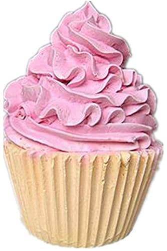 Cupcake Swirl 3D Silicone Soap and Candle Mold - Reusable Flexible DIY Soap Making Molds and Supplies by Coronado Home