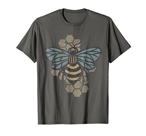 Retro Beekeeper T-Shirt - Vintage Save the Bees Bumblebee