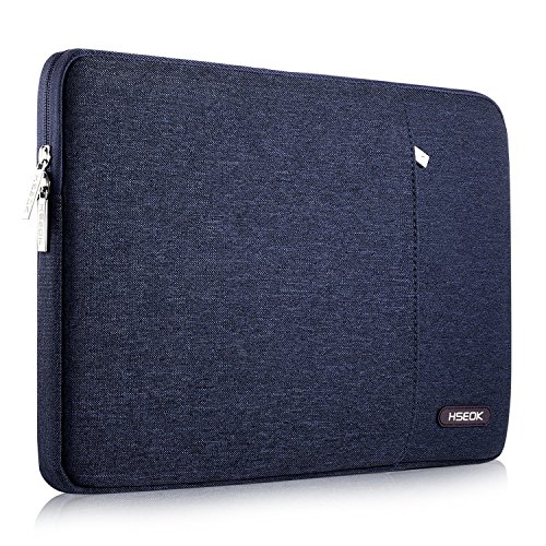 Book Cover HSEOK 15.6-Inch Laptop Case Sleeve, Environmental-Friendly Spill-Resistant Case for 15.4-Inch MacBook Pro 2012 A1286, MacBook Pro Retina 2012-2015 A1398 and Most 15.6-Inch Laptop, Blue
