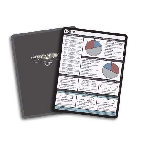 Book Cover Backseat Pilot Holds Reference Card