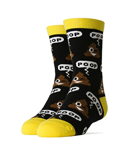 JYinstyle Kids Novelty Funny Cute Crew Socks, Crazy Silly Cool Cotton Dress Socks for Boys and Girls