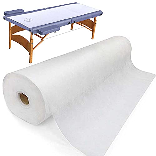 Book Cover Karlash Disposable Non Woven Bed Sheet Roll Massage table paper roll 30gms Thick