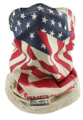 BENCHMARK FR Flame Resistant Face Mask Neck Gaiter - CAT1 - Made in The USA