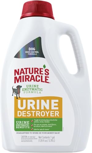 Nature's Miracle P-98148 Dog Urine Destroyer, White, 128 oz