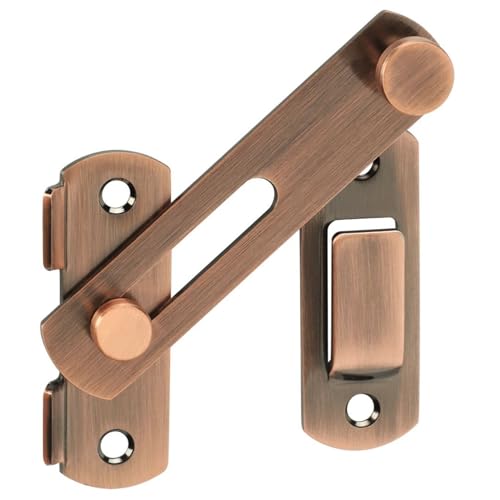 Alise SUS304 Stainless Steel Gate Latches Pet Door Latch Bolt Lock Heavy Duty Flip Latch 2.5mm-Thick