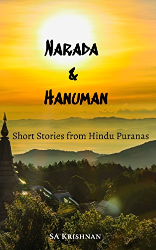 Book Cover Narada and Hanuman: Stories from Hindu Puranas