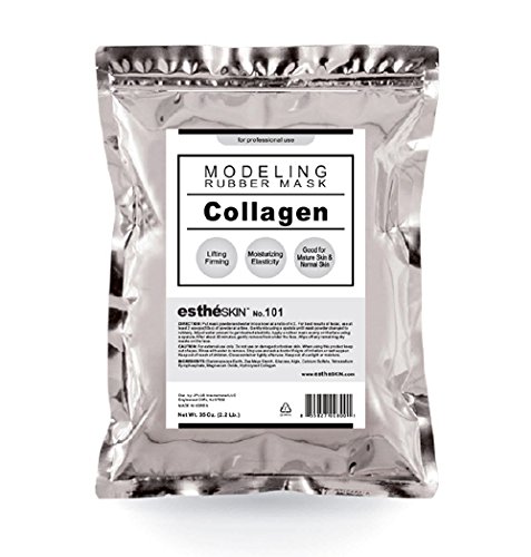 estheSKIN No.101 Collagen Peel Off Type Modeling Rubber Mask Powder for Facial Skin Care Treatment, 35oz