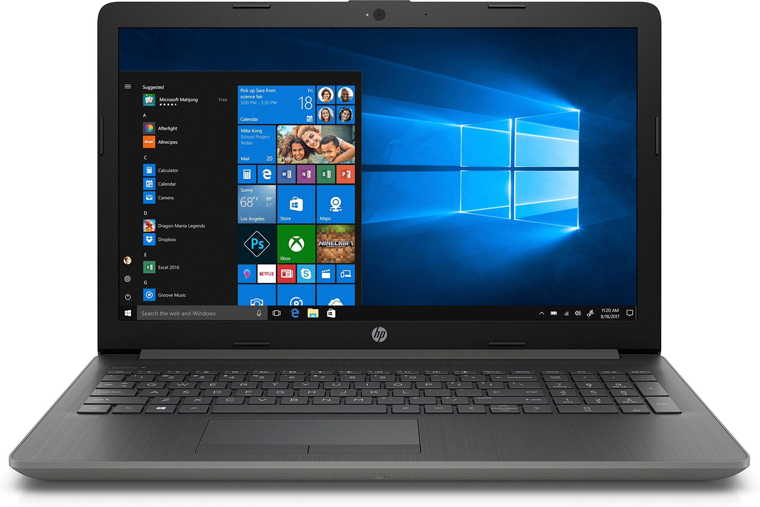 Book Cover HP Pavilion 15.6 HD 2019 Newest Touchscreen Laptop Notebook Computer, Intel Pentium N5000, 8GB RAM, 1TB HDD, Bluetooth, Webcam, HDMI, Win 10 w/ USB Extension Cord, Mouse Pad and HDMI Cable