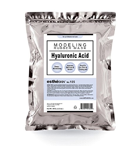 estheSKIN No.105 Hyaluronic Acid Modeling Mask Powder for Professional Facial Treatment, 35 Oz.