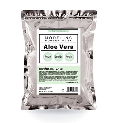 estheSKIN No.102 Aloe Vera Modeling Mask Powder for Professional Facial Treatment, 35 Oz.
