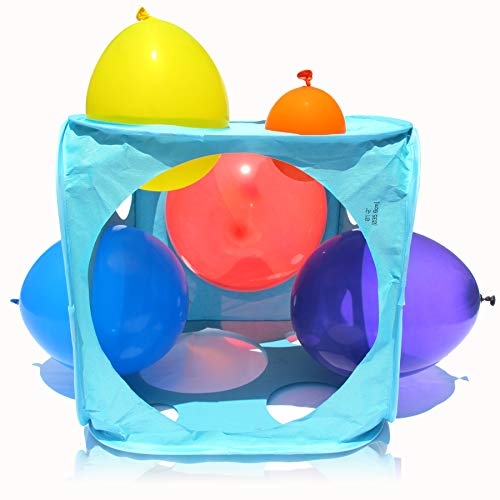 Book Cover Balloon Sizer Box (pop-up) Balloon Measurement tool for Balloon Arch Kit, Balloon Rings, Balloon Tower Decoration for Birthday Party Wedding Party Event Decorations, 18 Hole balloon box by Viribus