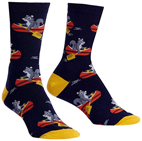 Sock It To Me Women's Canoe Squirrel Keep on Paddling Socks