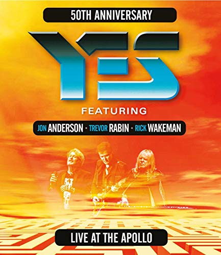 Book Cover Yes featuring Anderson, Rabin, Wakeman - Live At The Apollo [Blu-ray]