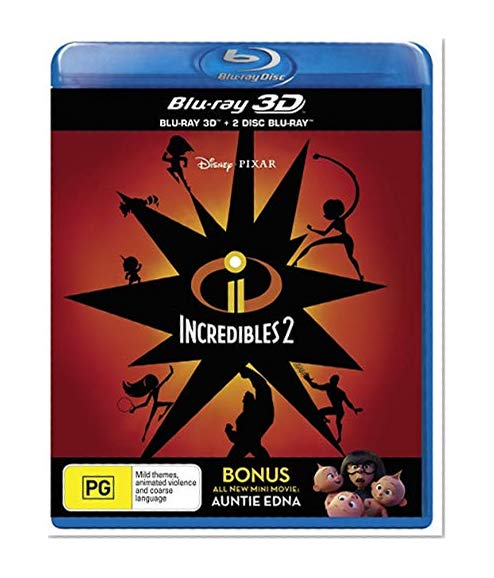 Incredibles 2 3D (Blu-ray 3D/2 Disc Blu-ray)